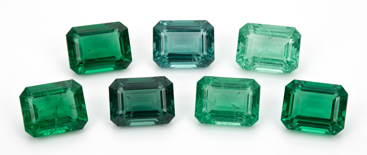 Smaragd - emerald cut